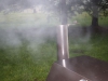 Smoking Under the Porch Roof While It Rains