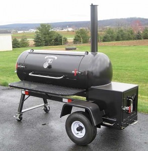 Front of TS120P BBQ Smoker