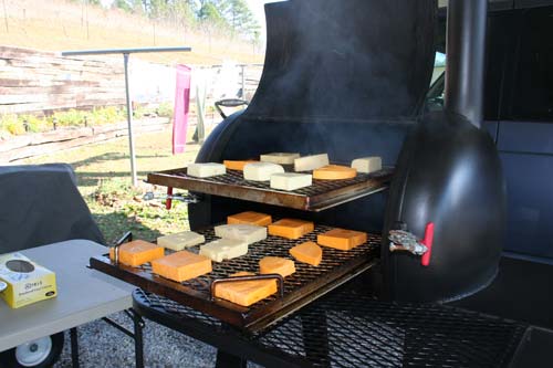 Cheese on the Smoker