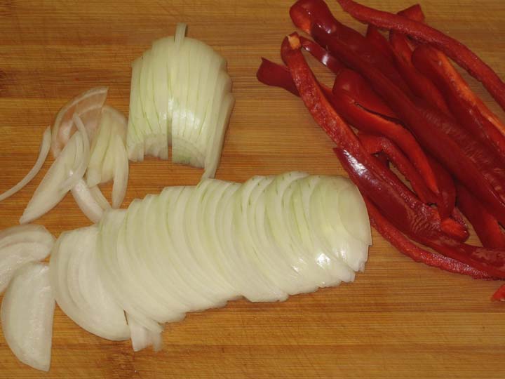 Onion and Pepper