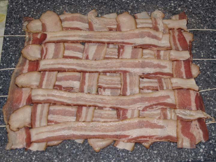Blanket for Bacon Wrapped Chicken