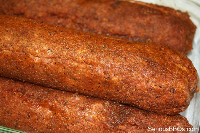 Sausage Ready for the Smoker