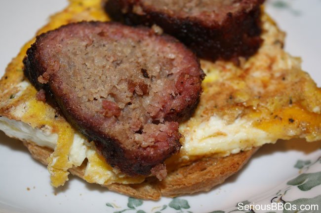 Smoked Sausage and Egg. Ohhh, are you serious?