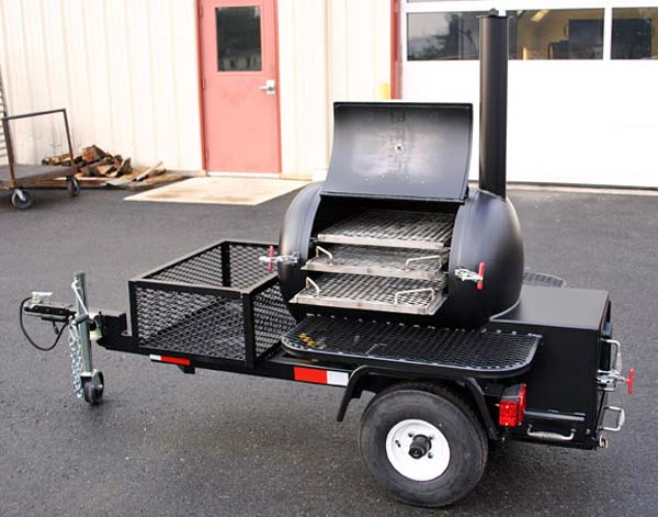 Backyard Smoker  Custom BBQ Smokers and Trailers