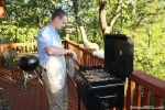 Marlin Frying Bacon on BB26S With Griddle