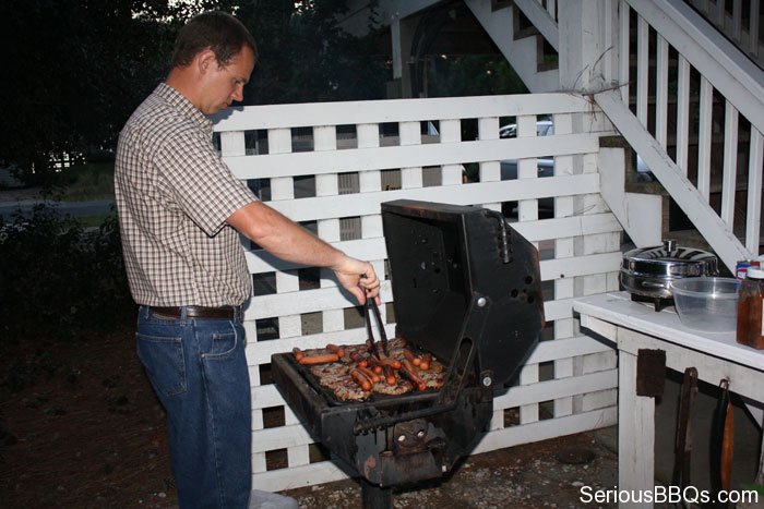 Grilling Burgers and Hot Dogs