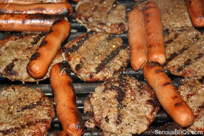 Grilling Burgers and Hot Dogs