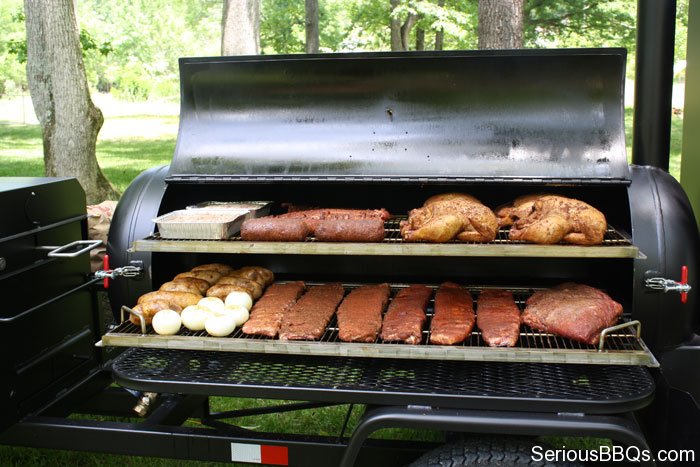 Meadow Creek TS120 Barbeque Smoker Trailer