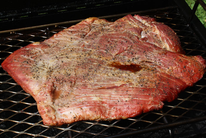 Beef Brisket on Meadow Creek Smoker