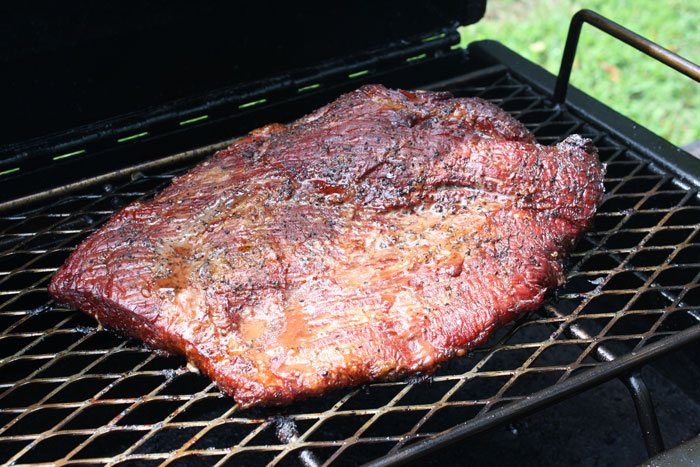 Beef Brisket on Meadow Creek Smoker