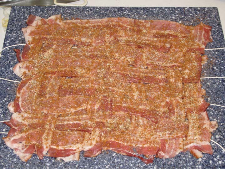 Blanket for Bacon Wrapped Chicken