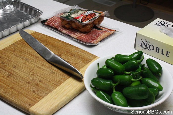 Making Jalepeno Poppers