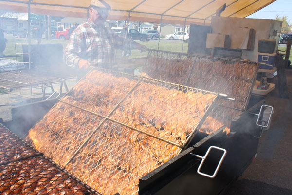 Flipping Chicken